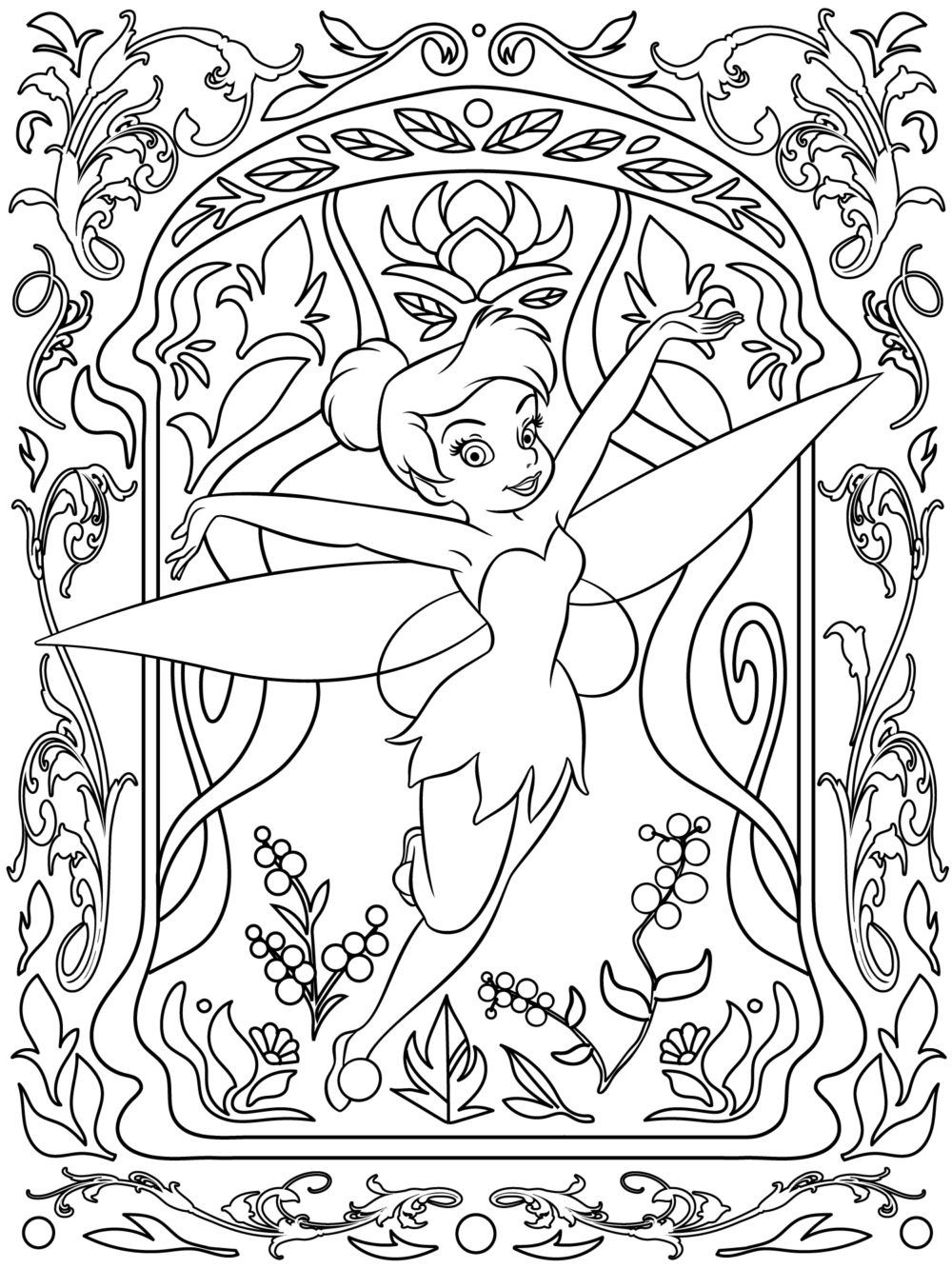 Adult Colouring Page #adultcolouring | Disney Coloring Pages - Free Printable Disney Coloring Pages