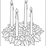 Advent Wreath Coloring Page     Free Printable Advent Wreath