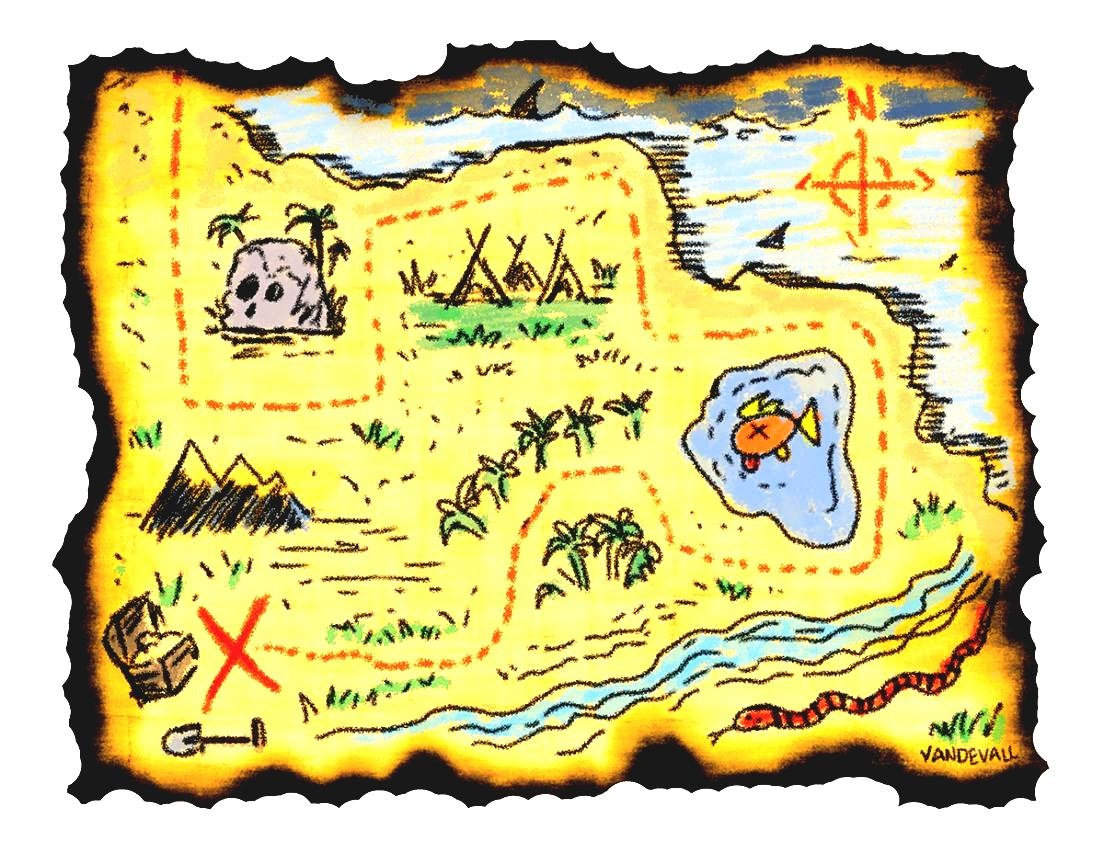 Adventure Map Clipart Printable Treasure Maps For Kids In - Clipartpost 