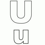 Alphabet Letter U Coloring Page – A Free English Coloring Printable – Free Printable Letter U Coloring Pages