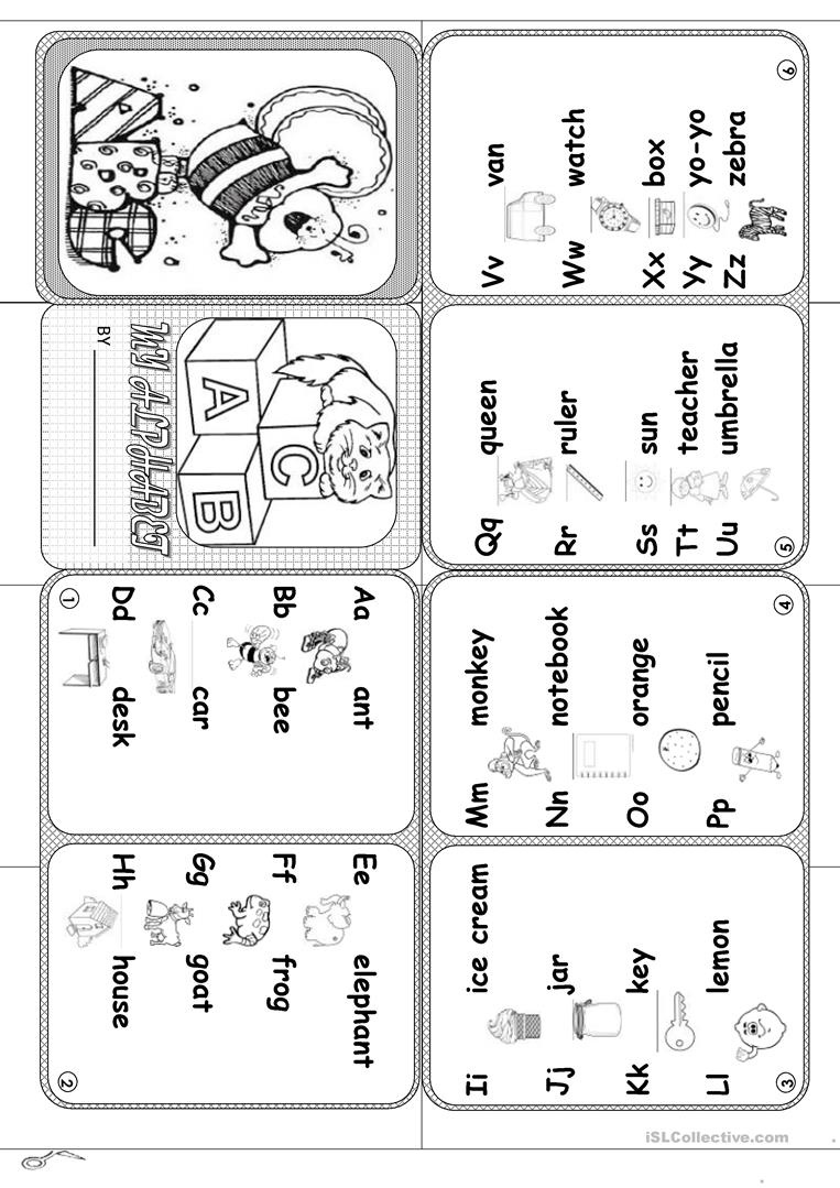 Free Printable Abc Mini Books