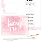 Alt Dinner Free Watercolor Menu And Place Cards   Natalie Malan   Free Printable Place Cards
