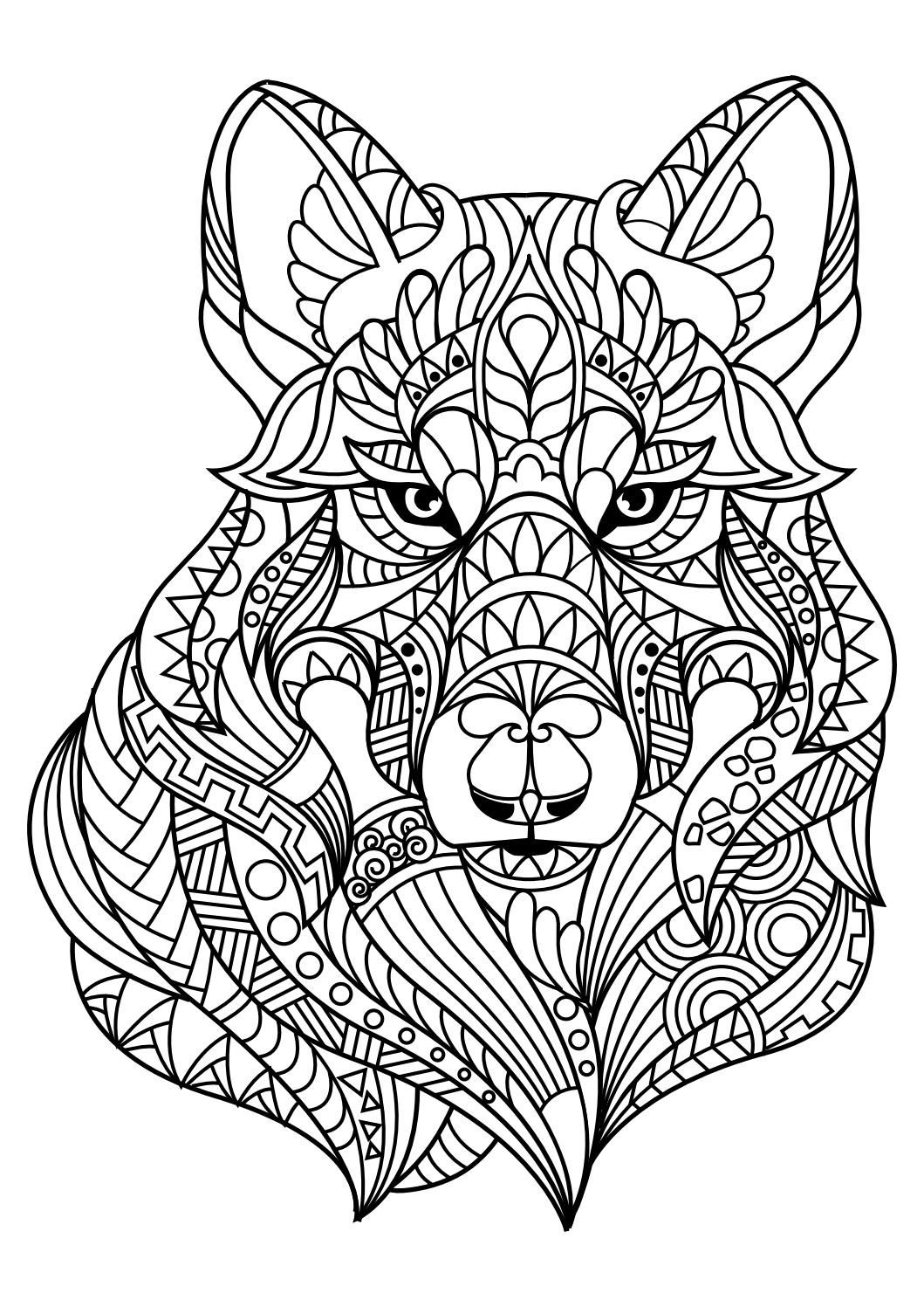 Animal Coloring Pages Pdf | Coloring - Animals | Animal Coloring - Free Printable Animal Coloring Pages