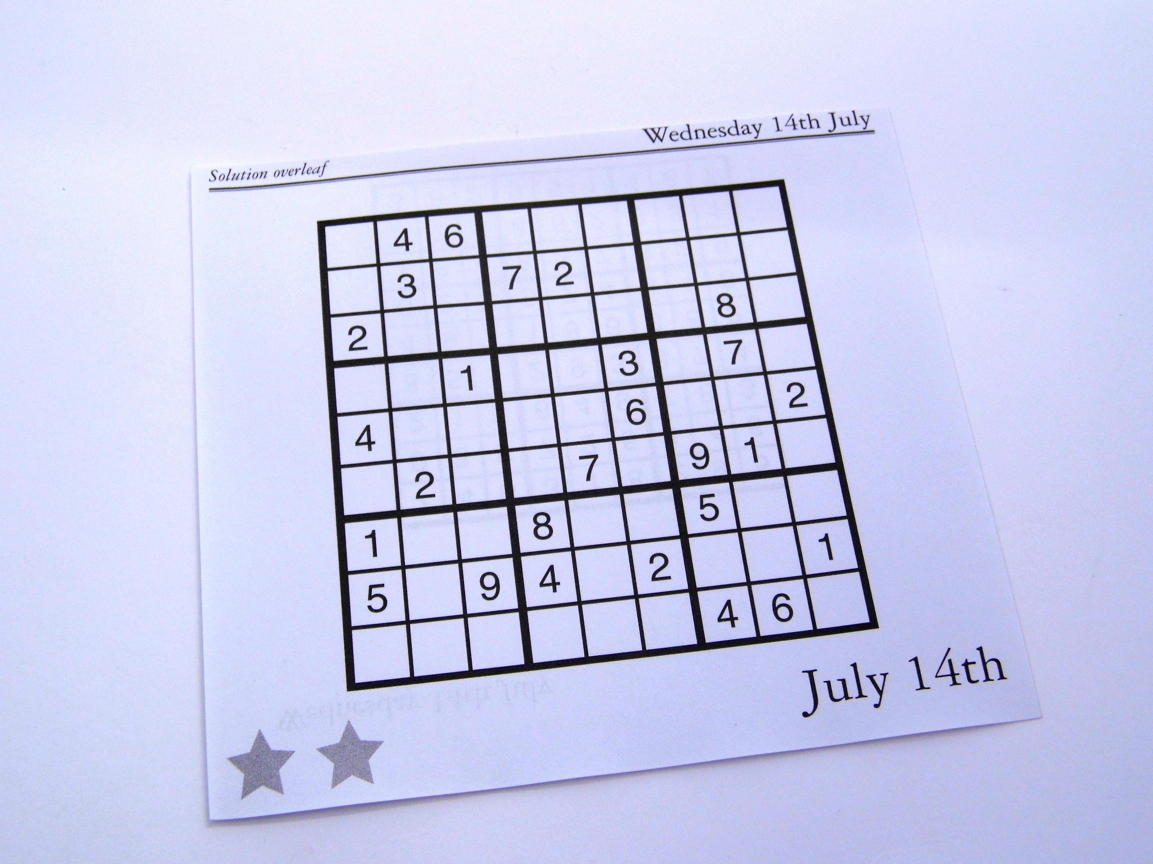 Free Printable Sudoku 6 Per Page | Free Printable