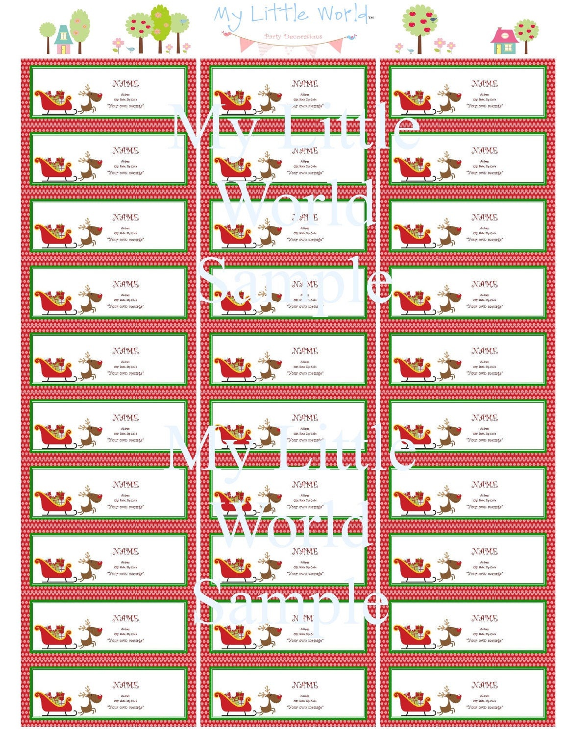 Free Printable Christmas Address Labels Avery 5160 Free Printable