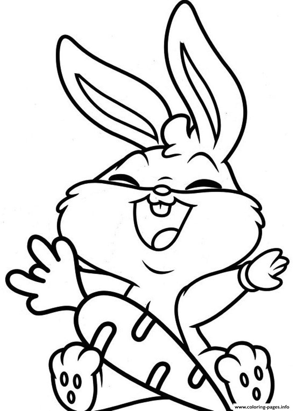 Baby Looney Tunes S Bugs Bunny Laughingbe87 Coloring Pages Printable - Free Printable Bugs Bunny Coloring Pages