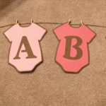 Baby Shower Banner Free Printable. Whole Alphabet Banner Pink Gold   Baby Girl Banner Free Printable