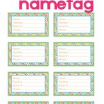 Back To School Backpack Name Tag | Diy Products | Name Tag For   Free Printable Name Tags For Teachers