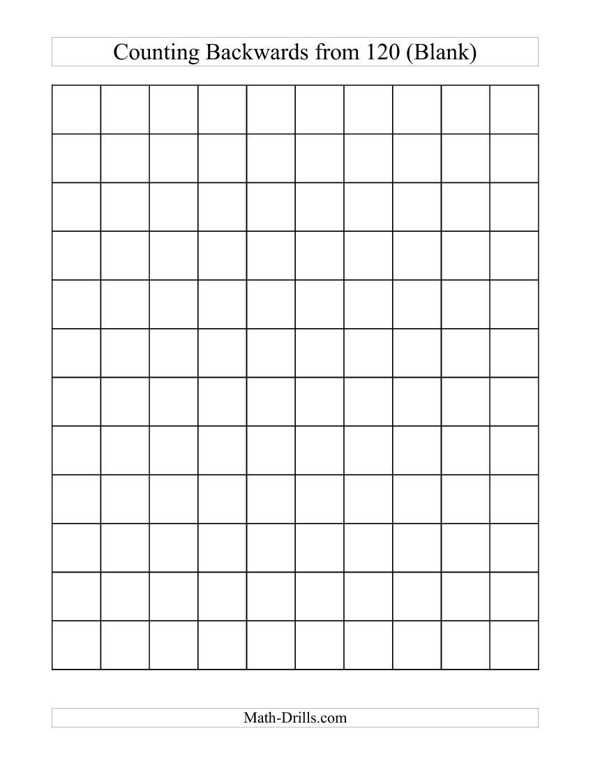 free printable hundreds chart to 120 free printable