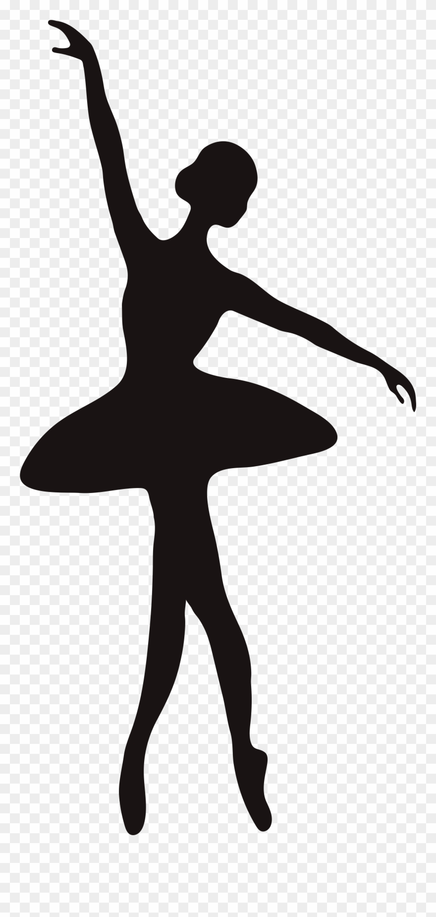 Ballerina Silhouette Png Clip Art Imageu200B Gallery - Ballet Dancer - Free Printable Ballerina Silhouette