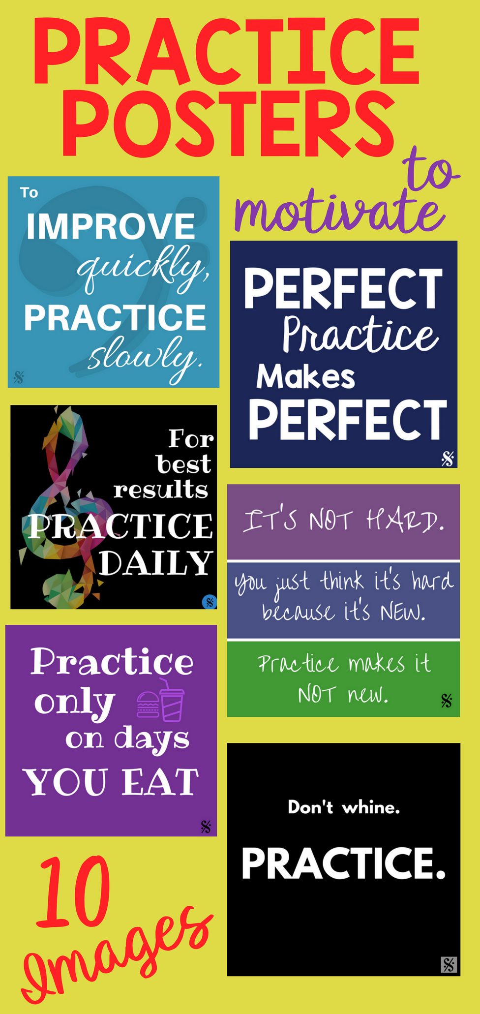 Band Hall Bulletin Board Printables | Brass Band | Music Bulletin - Free Printable Music Posters