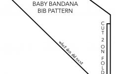 Bandana Bib Tutorial With Free Pdf Pattern In 2018 Baby Template – Free Printable Baby Bandana Bib Pattern