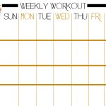 Basic Full Body Workout Plus Free Printable Workout Sheet   Rock And   Free Printable Gym Workout Plans