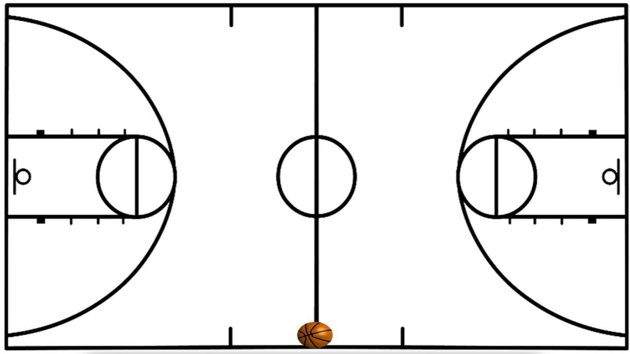Basketball Court Clipart Free Wallpaper Wallpapers Hd | Basketball - Free Printable Basketball Court