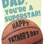 Basketball   Father's Day Card (Free) | Greetings Island   Free Printable Basketball Cards