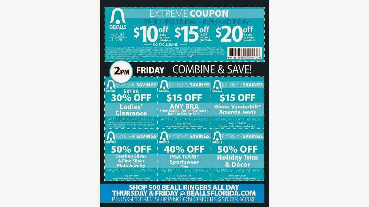 Bealls Coupons May 2018 Wss Coupons Free Printable Bealls Florida