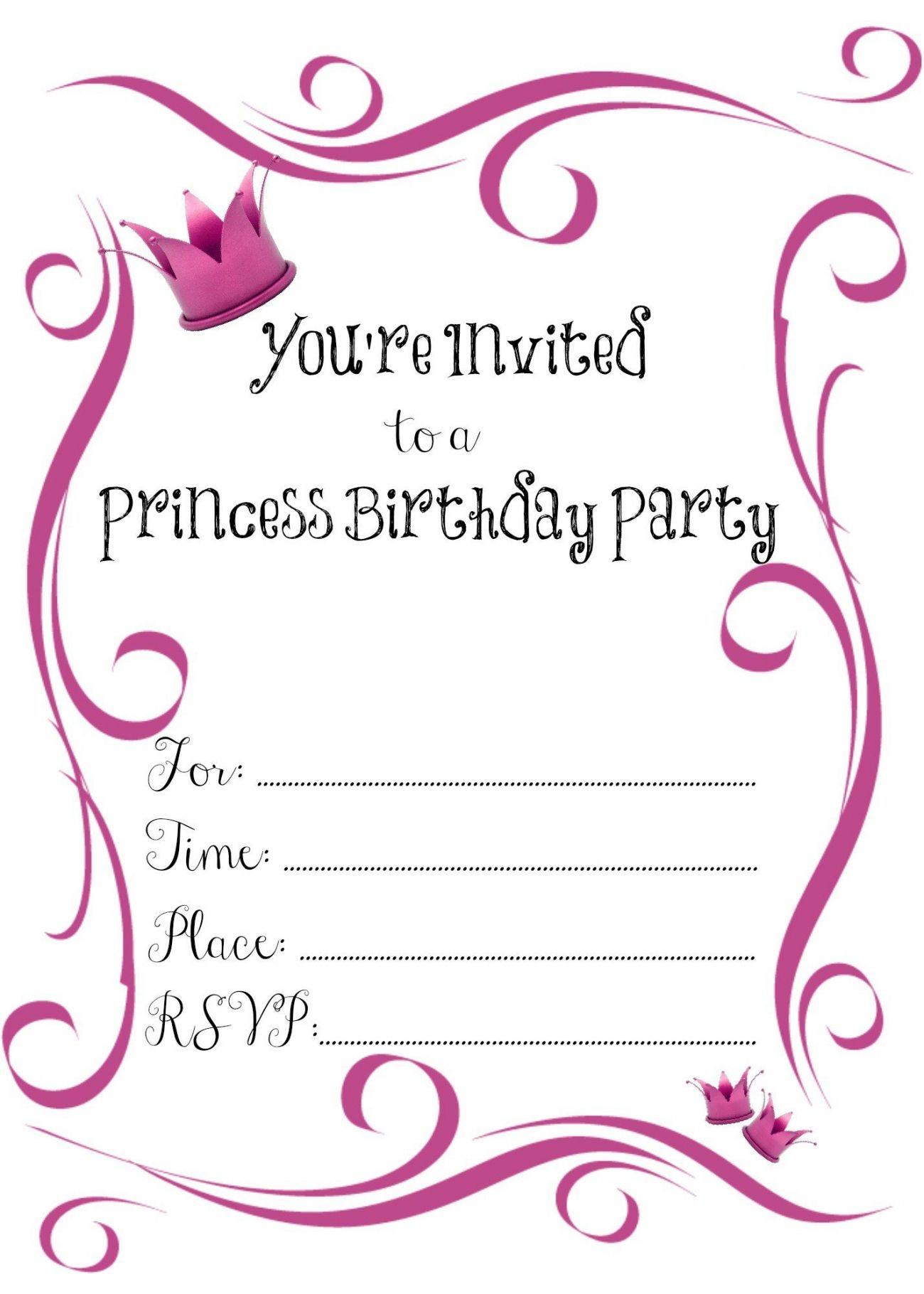 Best 2018! New Tips Of Printable Invitations Online Free New 2018 - Birthday Party Invitations Online Free Printable