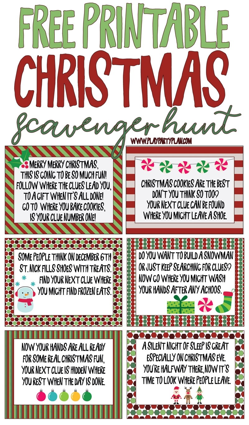 Free Printable Christmas Riddle Games Free Printable