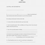 Best Photos Of Online Printable Will Form – Free Printable Last Will   Free Online Printable Living Wills
