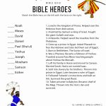 Bible Heroes Quiz – Bible Pathway Adventures   Free Printable Bible Trivia For Adults