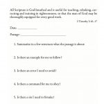 Bible Study Worksheet | Forms For Download | Organize :: Planner   Printable Women's Bible Study Lessons Free
