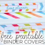 Binder Covers   Free Printable   Printable Binder Spine Inserts Free