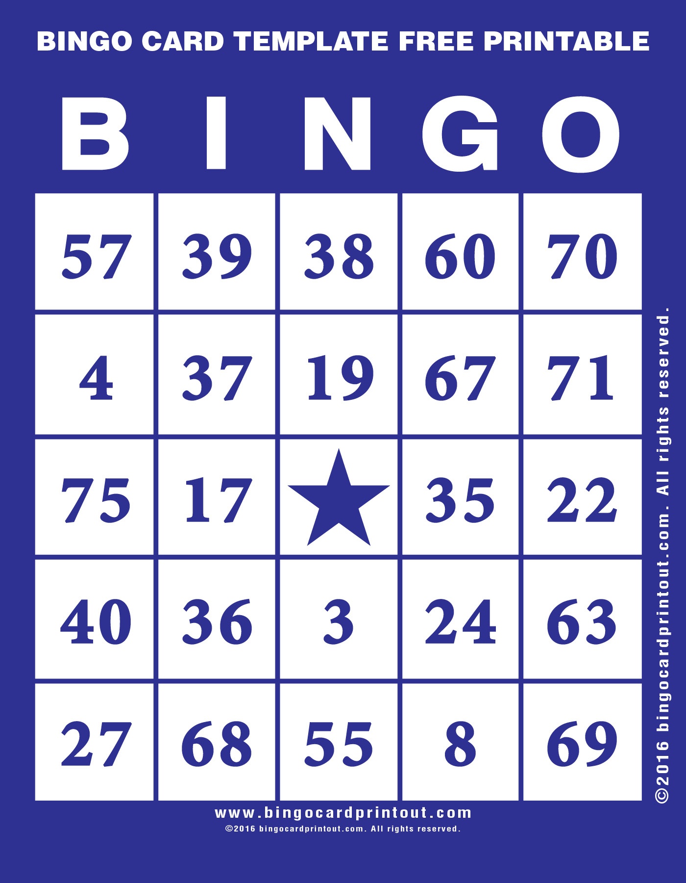 free printable bingo cards 1 75