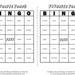 Bingo Game Worksheet Generator   Fraction Bingo Cards Printable Free
