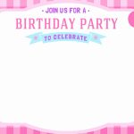 Birthday Invitation Template Printable | Artolahti Template Design   Free Printable Girl Birthday Invitations