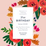 Birthday Party Invitations | Customize And Print Online   Paperlust   Make Your Own Birthday Party Invitations Free Printable