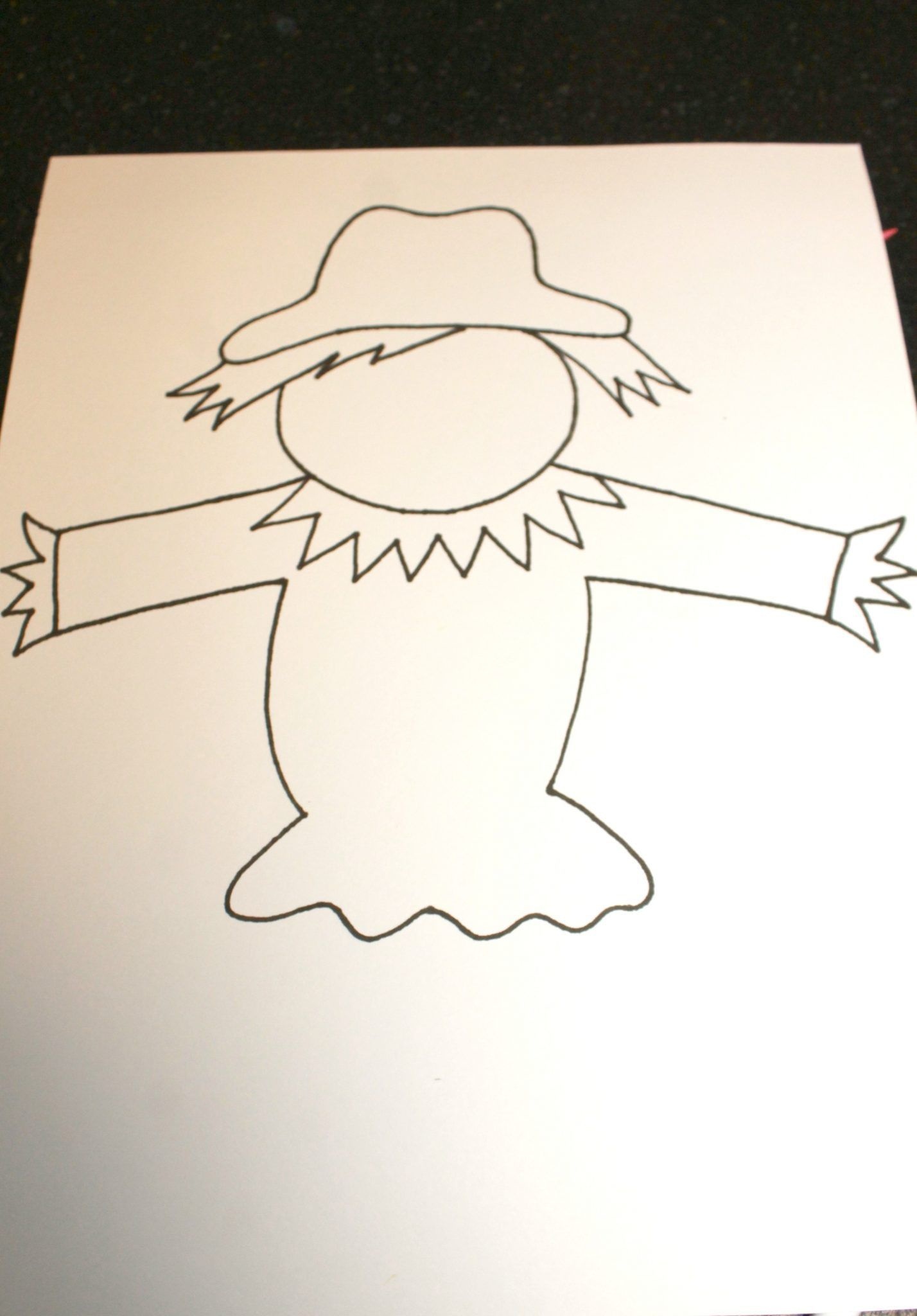 Free Scarecrow Template Printable - Free Printable