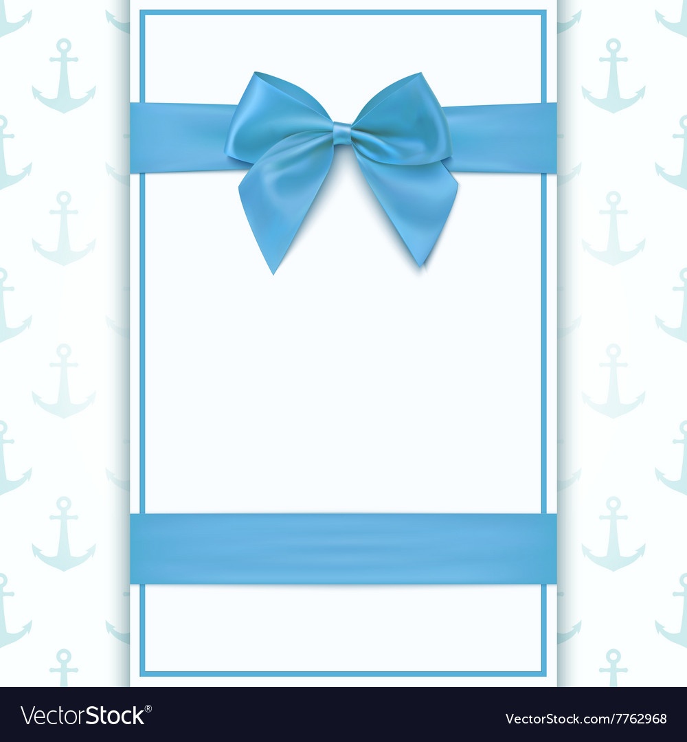 Blank Greeting Card Template Royalty Free Vector Image - Free Printable Blank Greeting Card Templates