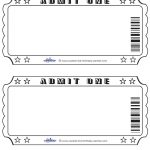 Blank Printable Admit One Invitations Coolest Free Printables | Dj B   Free Printable Ticket Invitations
