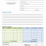 Blank Work Invoice Template As Well Free Printable With Plus   Free Printable Work Invoices