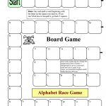 Board Game   Alphabet Race Worksheet   Free Esl Printable Worksheets   Free Printable Alphabet Board Games