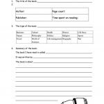 Book Report Form   Tutlin.psstech.co   Book Report Template Free Printable