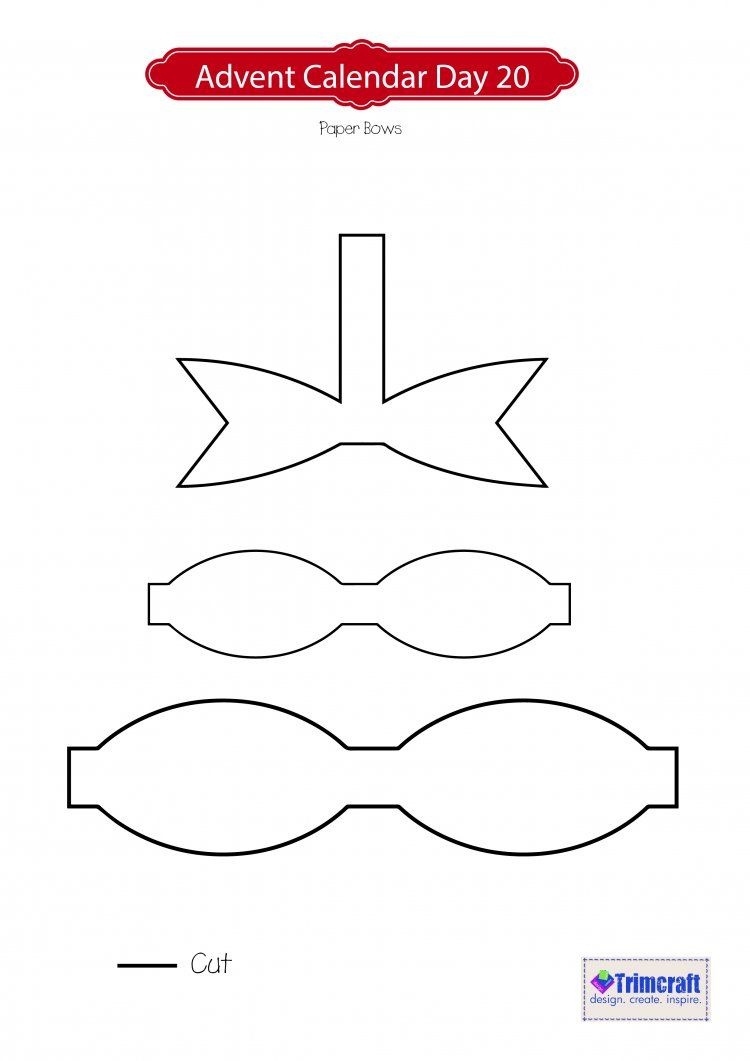 Bow Templates | Molde | Bow Template, Diy Leather Bows, Bow Pattern - Cheer Bow Template Printable Free