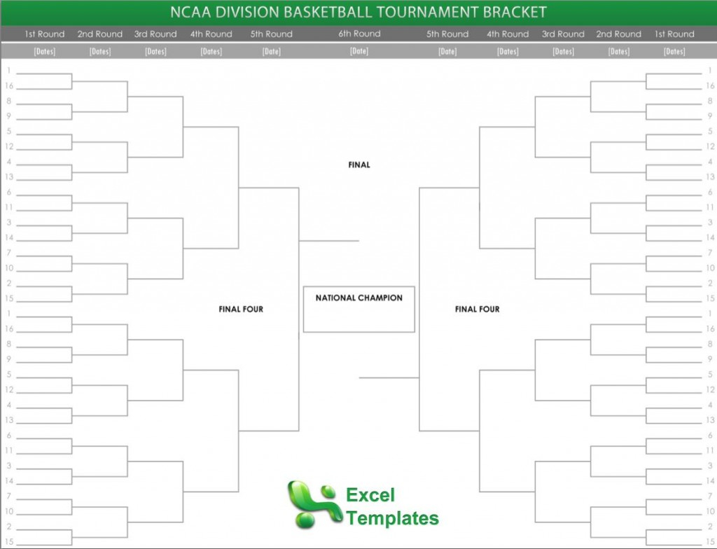 Bracket Template | Printable Free Bracket Template - Free Printable Brackets