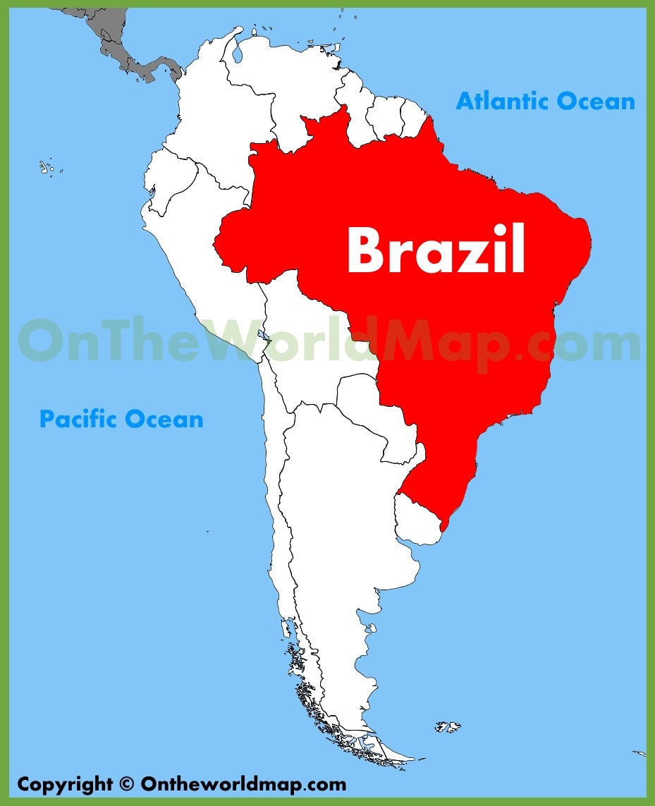 Brazil Maps | Maps Of Brazil - Free Printable Map Of Brazil