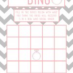 Bridal Shower Bingo Template | Madinbelgrade   Free Printable Bridal Shower Blank Bingo Games