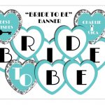 Bridal Shower Heart Banner Miss To Mrs Banner Digital Download | Etsy   Free Printable Miss To Mrs Banner