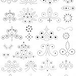 Brogue Patterns  Could Become Print? Embroidery? Could Take Images   Free Printable Paper Pricking Patterns