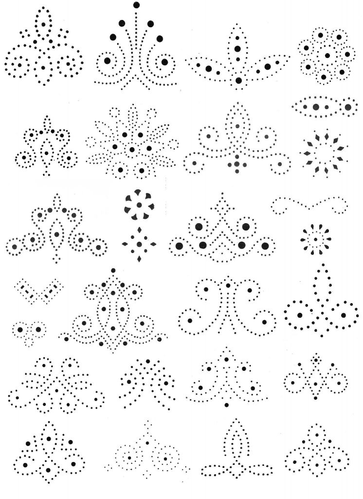 Beginner Free Printable Paper Pricking Patterns