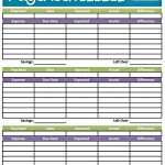 Budget Worksheet Printable | Get Paid Weekly And Charlie Gets Paid   Free Printable Bi Weekly Budget Template
