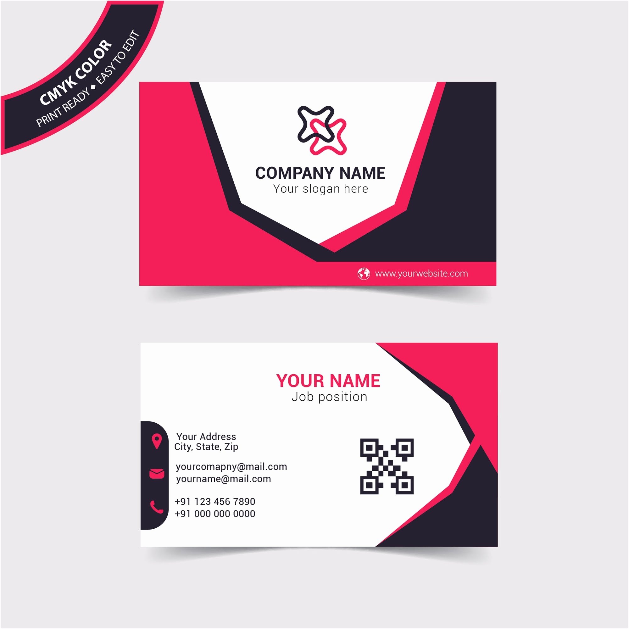 business card maker online free printable