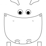 Bust Out Your Crayons: Hippo Hat Free Printable | Hippo Party Ideas   Free Printable Hippo Mask