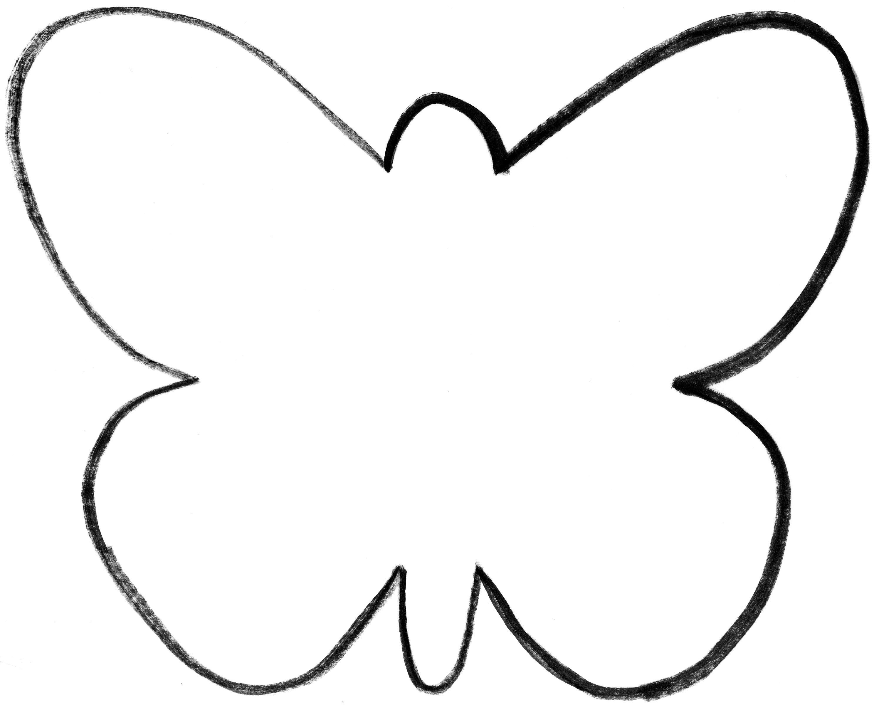 Butterflies Cut Out Template | Preschool Insects &amp;amp; Spiders - Free Printable Butterfly Cutouts
