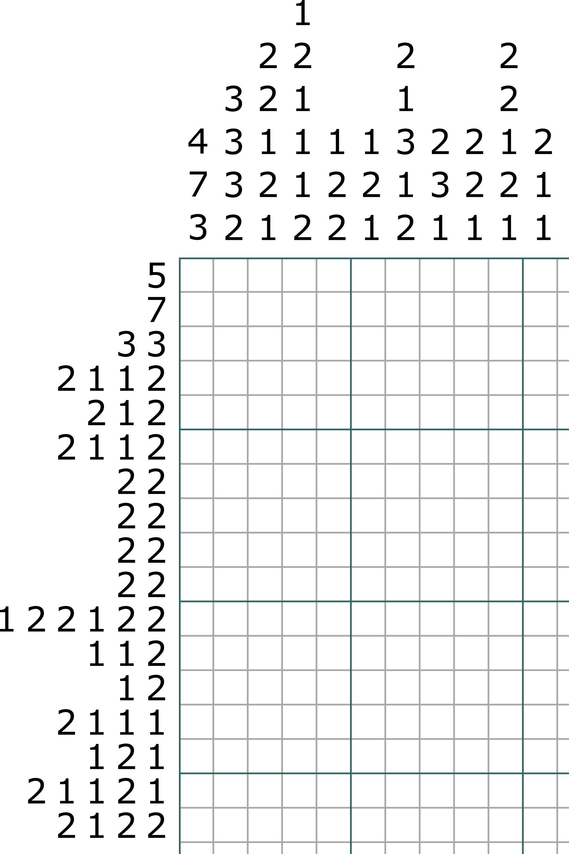 Can You Solve This #nonogram #logic #puzzle #brainteaser ? What Is - Free Printable Skyscraper Puzzles