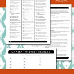 Career Interest Inventory Printable | My Classroom | College   Printable Career Interest Survey For High School Students Free
