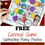 Carnival Subtracting Money Game | Free Worksheets For Kids – Free Printable Game Money